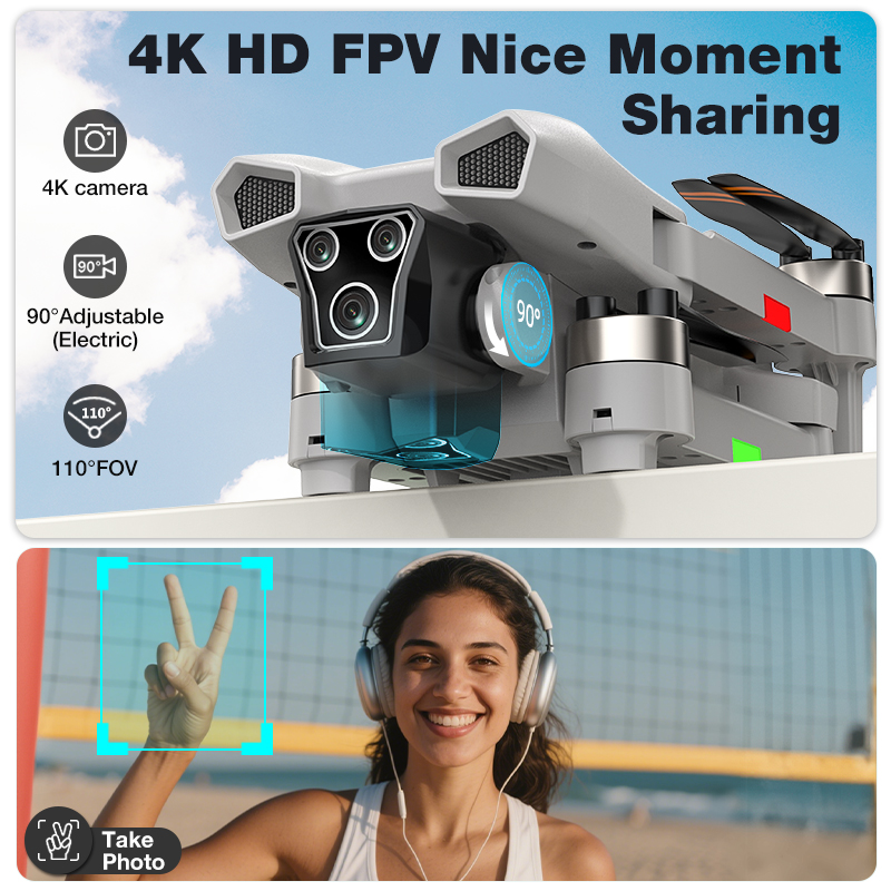 Drone Baru L017 Pro Brushless  - Drone Kit Professional ulasan dan harga